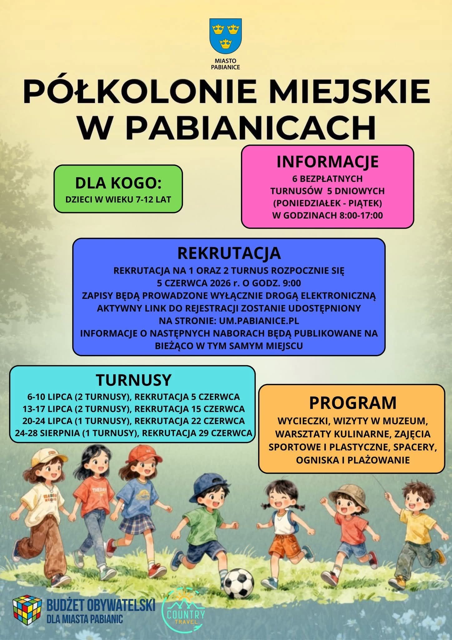 Oferta półkolonii